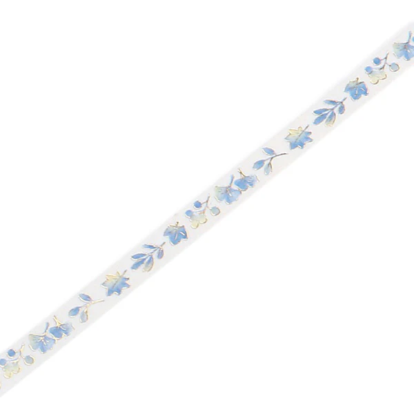 Washi Tape Life Foil Stamping - Blue Leaf - Image 3