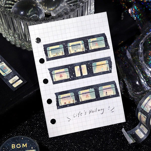 Washi Tape Life - Sleeping Train Among The Stars - Image 4