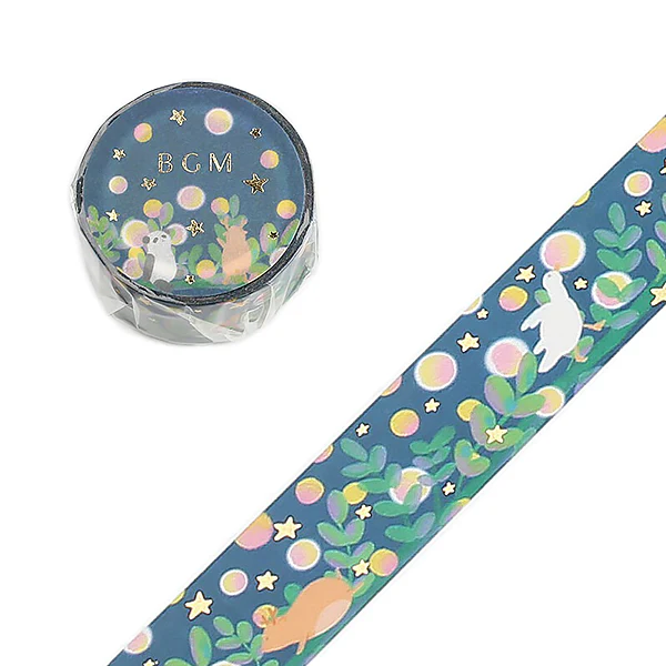Washi Tape Little World - Starry Night Forest