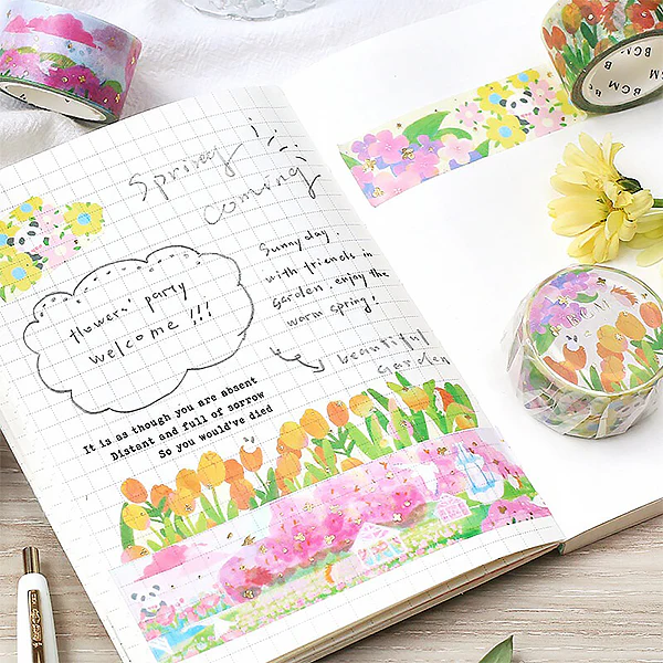 Washi Tape Little World - Tulip Garden - Image 4
