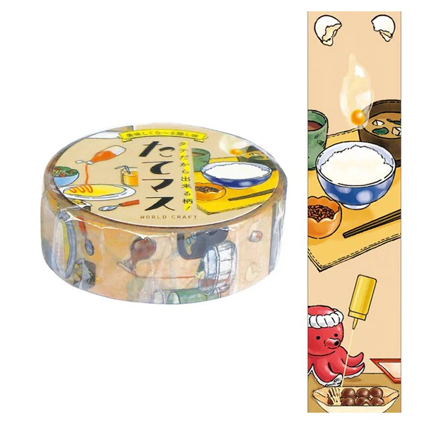 Washi Tape Masu - Takoyaki