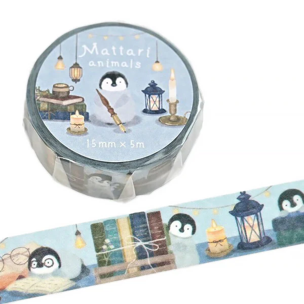 Washi Tape Matari Animals - Penguin