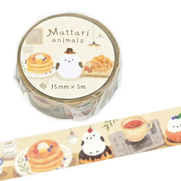 Washi Tape Matari Animals - Shima Enaga
