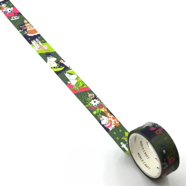 Washi Tape Moomin - Cake Green - Image 3