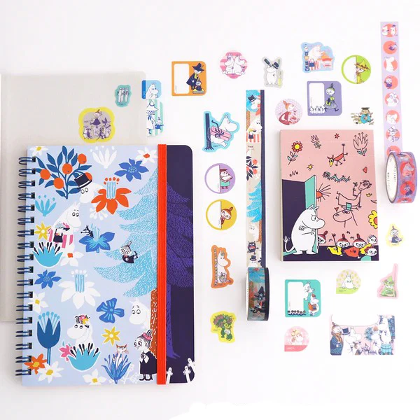 Washi Tape Moomin - Forest Grey - Image 4