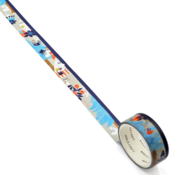 Washi Tape Moomin - Forest Grey - Image 3