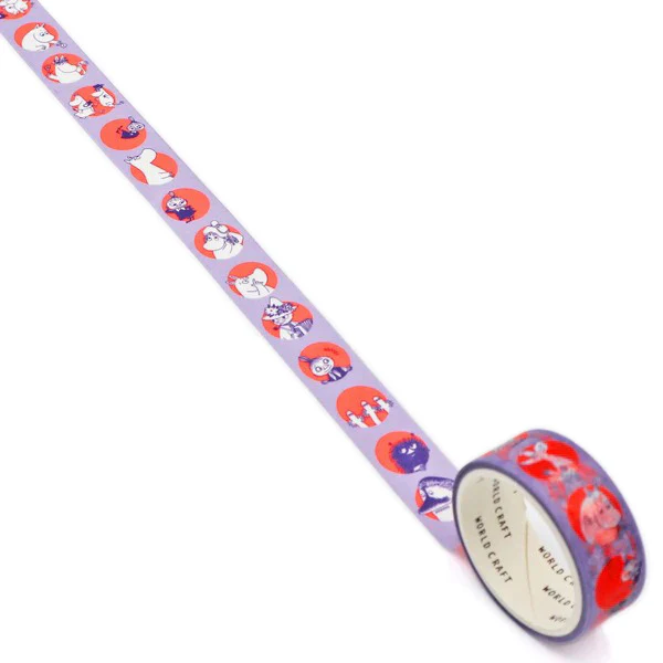 Washi Tape Moomin - Purple - Image 3