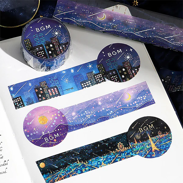 Washi Tape Night Of Shooting Stars - Suku Star - Image 4