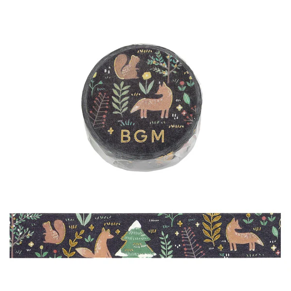 Washi Tape Nordic Forest - Moonlit Forest - Image 2
