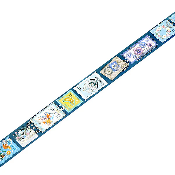 Washi Tape Post Office - Plant Blue - Image 4