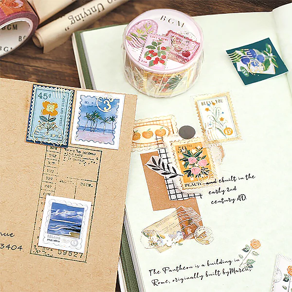 Washi Tape Post Office - Plant Blue - Image 5
