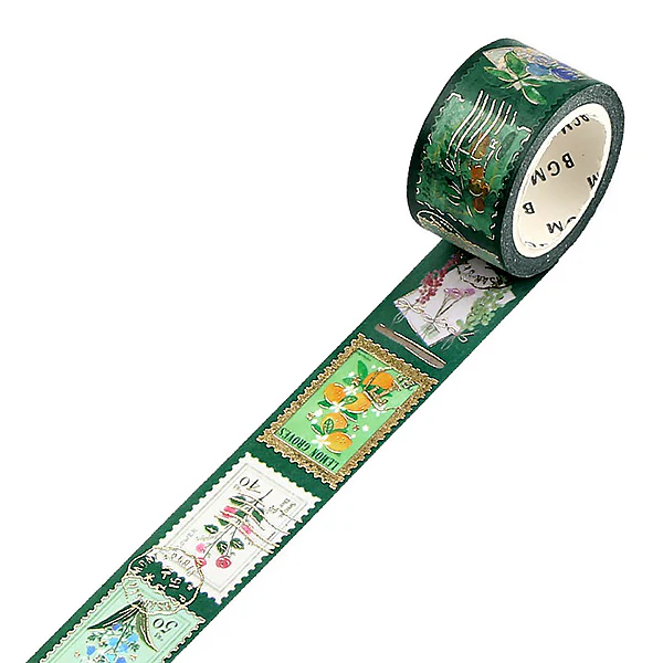 Washi Tape Post Office - Plant Green - Image 2