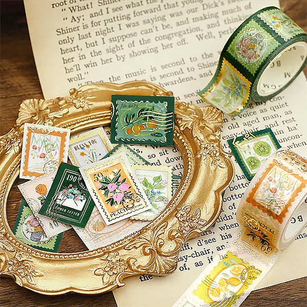 Washi Tape Post Office - Plant Green - Image 4