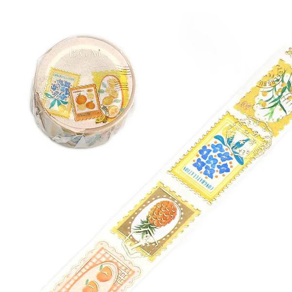 Washi Tape Post Office - Plant Yellow - Image 2