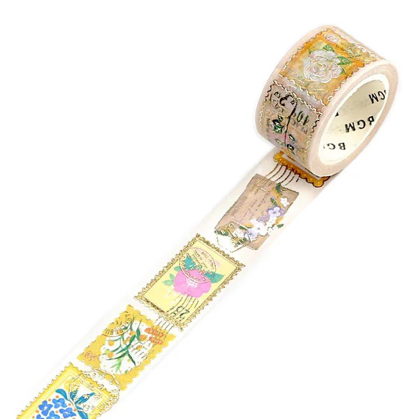 Washi Tape Post Office - Plant Yellow - Image 3