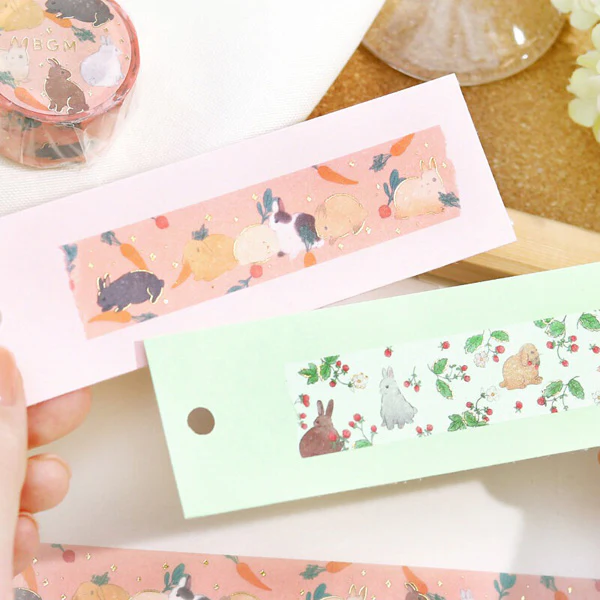 Washi Tape Rabbit - 3 O'Clock Snack - Image 4