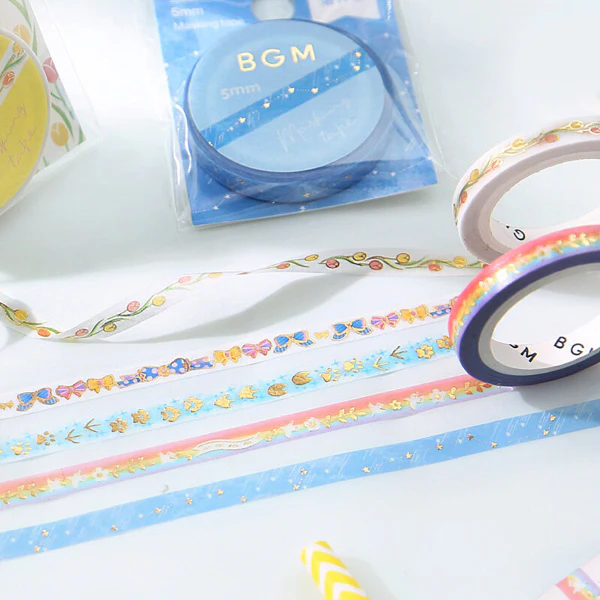 Washi Tape Rainbow - White Bird - Image 4