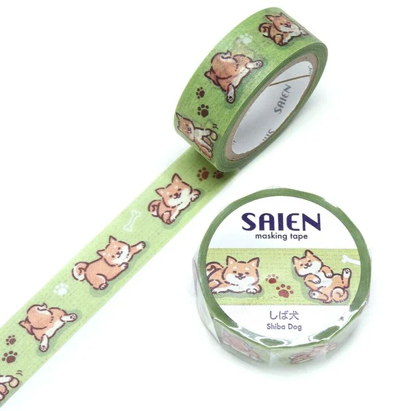 Washi Tape Saien - Shiba Inu
