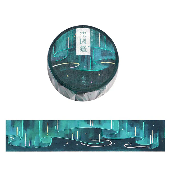 Washi Tape Sky Chart - Polar Night