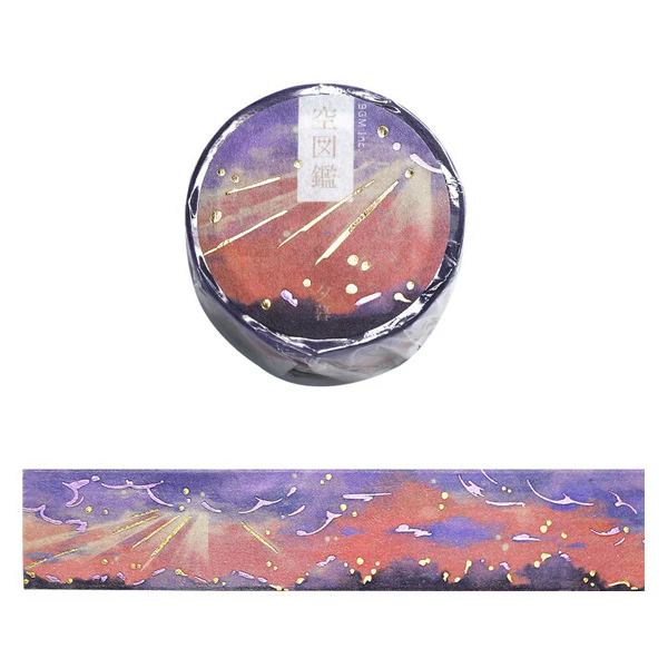 Washi Tape Sky Illustrated Book - Evening Dust