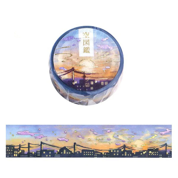 Washi Tape Sky Stars - Sunset