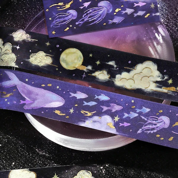 Washi Tape Sky Stars - Whale - Image 3