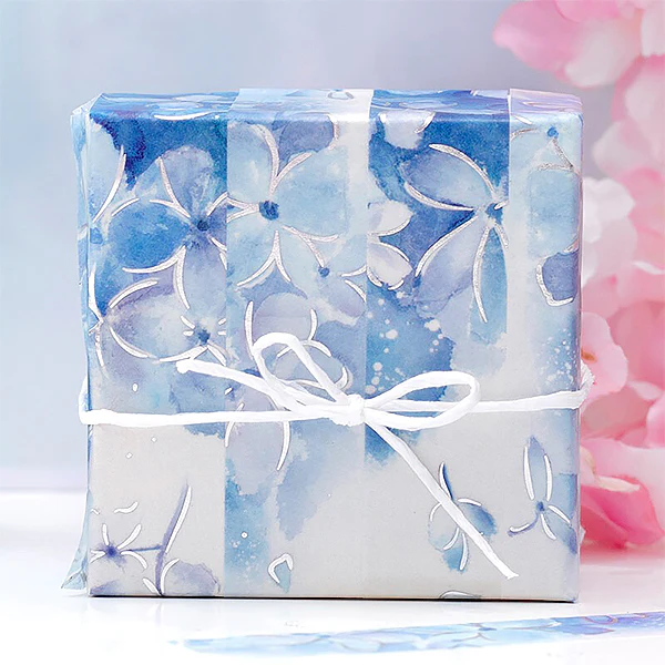 Washi Tape Watercolor Flower - Hydrangea - Image 3