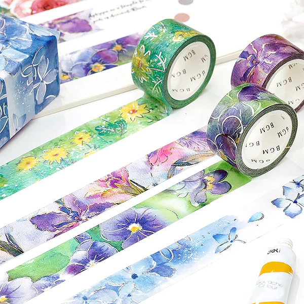 Washi Tape Watercolor Flower - Hydrangea - Image 4