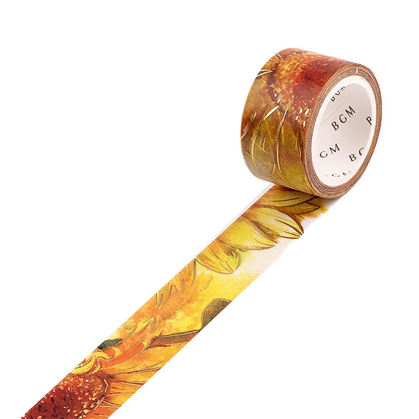 Washi Tape Watercolor Flower - Mukaihawaii