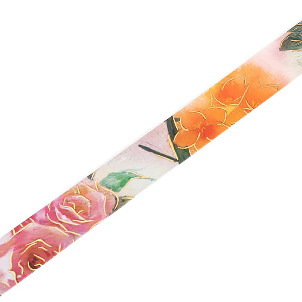 Washi Tape Watercolor Flower - Rose - Image 2