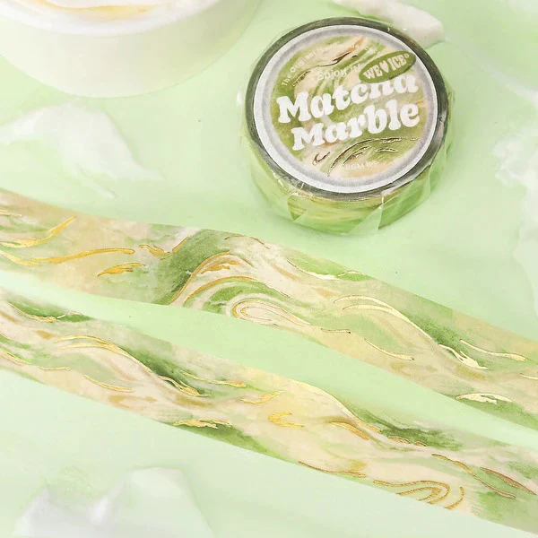 Washi Tape We Love Ice - Matcha Marble