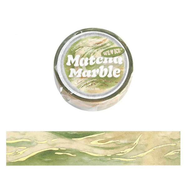 Washi Tape We Love Ice - Matcha Marble - Image 2