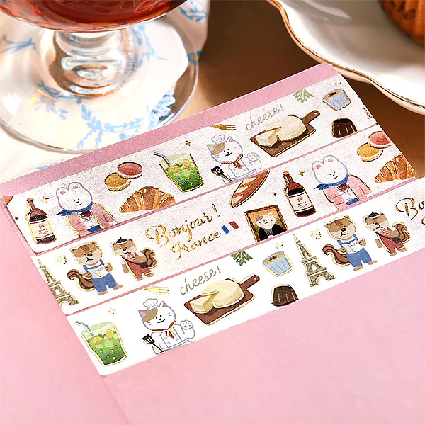 Washi Tape World Cafe Travel - France - Image 4