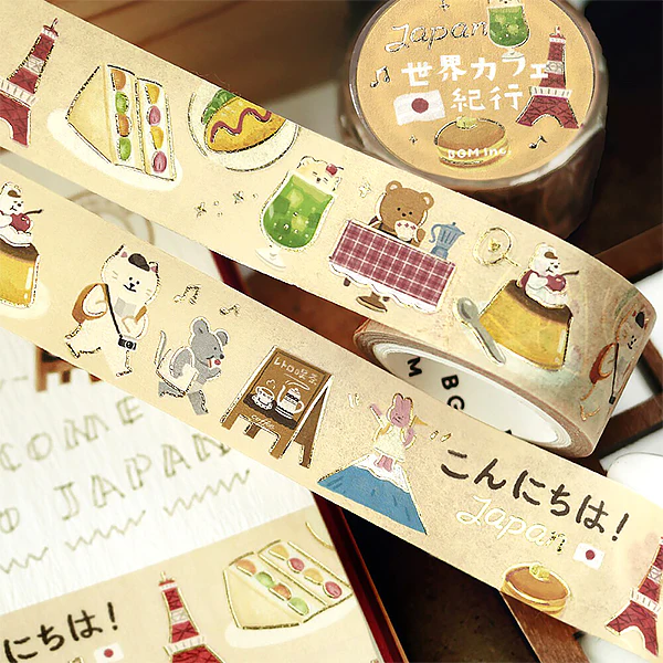 Washi Tape World Cafe Travel - Japan